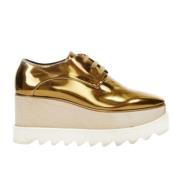 Stella McCartney Pre-owned Pre-owned Läder lgskor Yellow, Dam