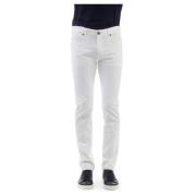 PT Torino Vit Denimkläder - Swing Fit White, Herr