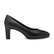 Tamaris Eleganta Svarta Stängda Pumps Black, Dam