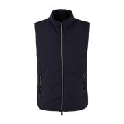 Moorer Blå Gilet Jacka Uros-Skt U0497 Blue, Herr