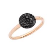 Pomellato Sand Ring - Svart Diameter Black, Dam