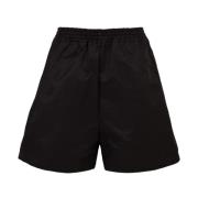 Douuod Woman Svarta Shorts för Kvinnor Black, Dam