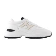 Hogan Vita Canvas Laser Sneakers White, Herr