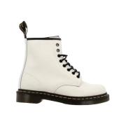 Dr. Martens 1460 Ankelboots i slätt läder White, Dam