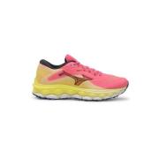 Mizuno Flytande Wave Sky 7 Sneakers Pink, Dam