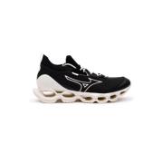 Mizuno Sneakers i teknisk tyg med detaljer i gummi Black, Herr