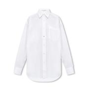 Stella McCartney Oversize skjorta White, Dam