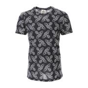 Vivienne Westwood Svart Orb Lining Tshirt Black, Herr