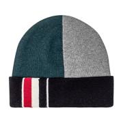 Thom Browne Rolig Mix Stickad Hatt Green, Herr