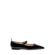 Thom Browne Spetsiga Ballerinaskor Black, Dam