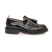 Thom Browne Svart Tassel Loafer Flats Black, Dam