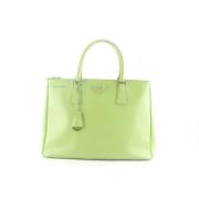 Prada Vintage Pre-owned Läder prada-vskor Green, Dam