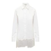 JW Anderson Distr Skjortklänning White, Dam