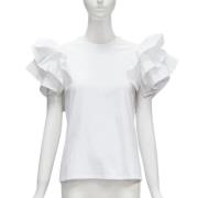 Alexander McQueen Pre-owned Pre-owned Bomull toppar White, Dam