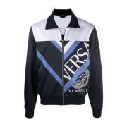 Versace Sweatshirt med dragkedja Blue, Herr