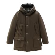 Woolrich Arktiskt Äventyr Anorak Green, Herr