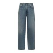 Darkpark Straight Jeans Blue, Herr