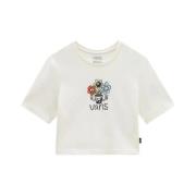 Vans Fred Pot T-shirt White, Dam