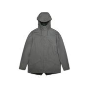 Rains Modern Unisex Vattentät Jacka Gray, Herr