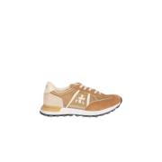 Premiata Italiensk Stil Dam Sneakers Brown, Dam