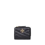 Tory Burch Chevron Bi-Fold Plånbok Black, Dam