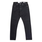 Selected Homme Slim Fit Toby 3072 Svart Jeans Black, Herr