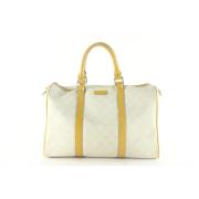 Gucci Vintage Pre-owned Läder gucci-vskor Beige, Dam