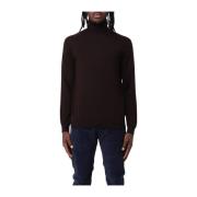 Liu Jo Turtleneck Sweater Brown, Herr