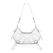 Biasia Shoulder Bags White, Dam