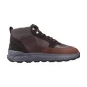 Geox Stiliga Komfort Sneakers Brown, Herr