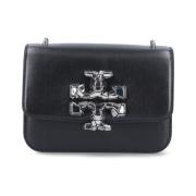 Tory Burch Svart Axelremsväska Black, Dam