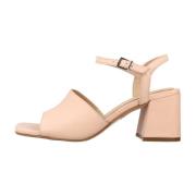 Clarks High Heel Sandals Pink, Dam