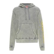 Diesel ‘S-Ginafy-Hood’ hoodie Gray, Herr