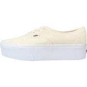 Vans Stackform Sneakers för stiliga kvinnor Beige, Dam