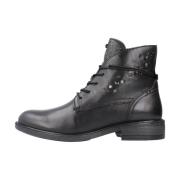 Geox Lace-up Boots Black, Dam