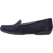 Geox Stiliga Bekväma Loafers Kvinnor Blue, Dam