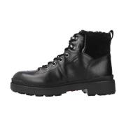 Geox Lace-up Boots Black, Dam