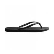 Havaianas Sparkle II Ballet Flip Flops Black, Dam