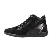 Geox Stiliga Dam Sneakers Black, Dam