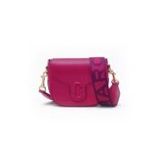 Marc Jacobs Fuchsia Mini Klaffväska Pink, Dam