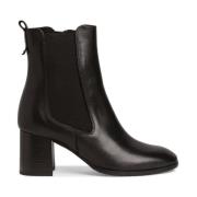 Tamaris Eleganta Svarta Ankelboots Black, Dam