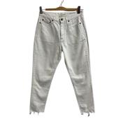 Saint Laurent Vintage Pre-owned Bomull jeans White, Dam