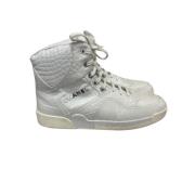 Chanel Vintage Pre-owned Läder sneakers White, Dam