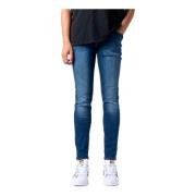 Jack & Jones Klassiska Blå Slim-fit Jeans Blue, Herr