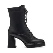 Tamaris Eleganta Svarta Ankelboots Black, Dam