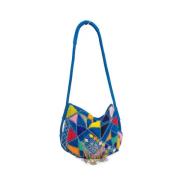 Emilio Pucci Pre-owned Pre-owned Mocka axelremsvskor Blue, Dam