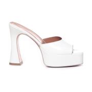 Giuliano Galiano High Heel Sandals White, Dam