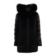 Moorer Svart Gadia Jacka - Fw22 Black, Dam