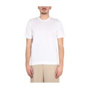 Drumohr Stilren Crewneck T-shirt White, Herr