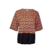 Dries van Noten Pre-owned Pre-ownedBomullTopppar Orange, Dam